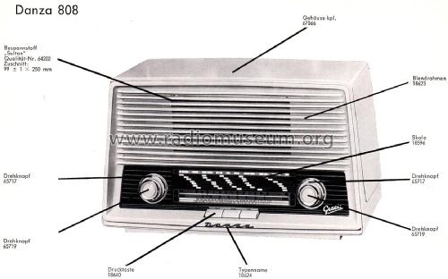 Danza 808; Graetz, Altena (ID = 2682964) Radio