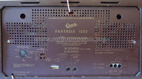 Fantasia 1022; Graetz, Altena (ID = 549082) Radio