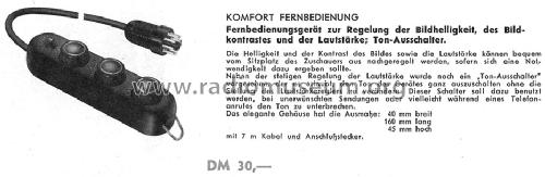 Komfort Fernbedienung 65926; Graetz, Altena (ID = 1136415) Divers