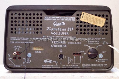 Komtess 811; Graetz, Altena (ID = 31622) Radio