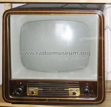 Graetz, Altena | Westfalen, Kornett Radiomuseum 3429 Ch= build F17 Television