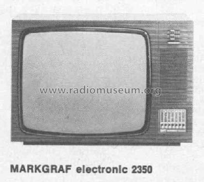 Markgraf Electronic 2350; Graetz, Altena (ID = 443643) Television