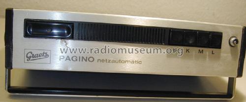 PAGINO netzautomatic 304; Graetz, Altena (ID = 2490035) Radio