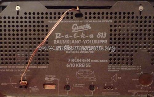 Polka 813; Graetz, Altena (ID = 612695) Radio