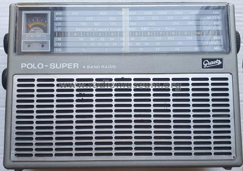 Polo-Super 4 Band Radio 109; Graetz, Altena (ID = 3053843) Radio