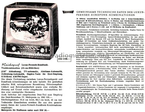 Reichsgraf F161; Graetz, Altena (ID = 2673900) TV-Radio