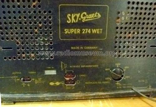 Sky-Graetz Super 274 WET; Sky-Line SA SL; (ID = 2519158) Radio