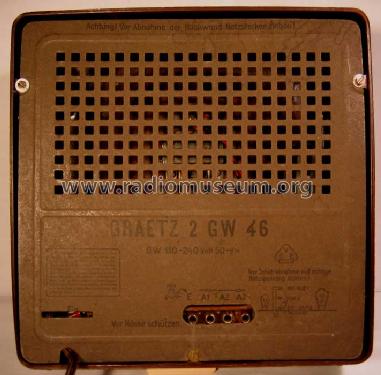 2GW46; Graetz, Berlin (ID = 152045) Radio