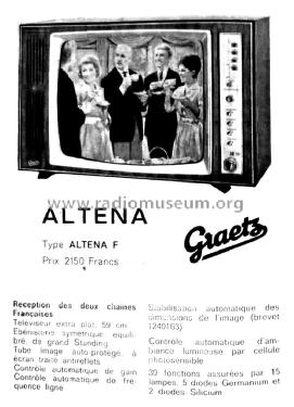 Altena F ; Graetz France; (ID = 1917457) Television