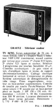 TV56702; Graetz France; (ID = 1917454) Television