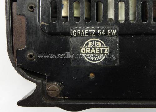 54GW / KM; Graetz Radio, Berlin (ID = 2228214) Radio