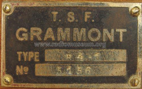 Amplificateur Détecteur à Résistances ; Grammont Radiofotos, (ID = 2458448) mod-pre26
