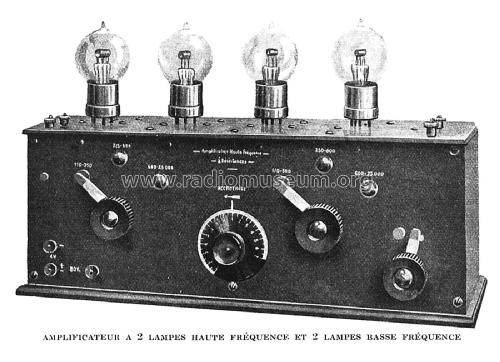 Amplificateur Haute Fréquence à Resistances ; Grammont Radiofotos, (ID = 2512039) mod-past25