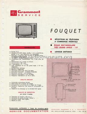 Fouquet ; Grammont Radiofotos, (ID = 3078381) Television