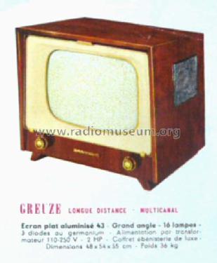 Greuze ; Grammont Radiofotos, (ID = 2693770) Télévision