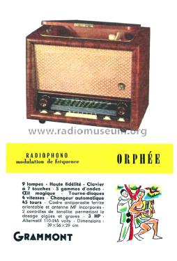 Orphée 95819; Grammont Radiofotos, (ID = 2651154) Radio