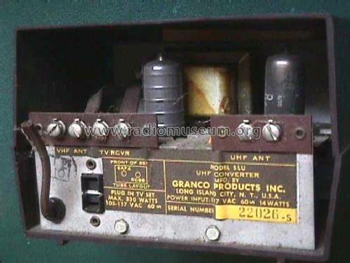 UHF Converter SLU; Granco Products, Inc (ID = 1642133) Converter