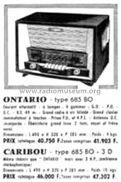 Ontario 685BO; Grandin, Cristal- (ID = 1463649) Radio