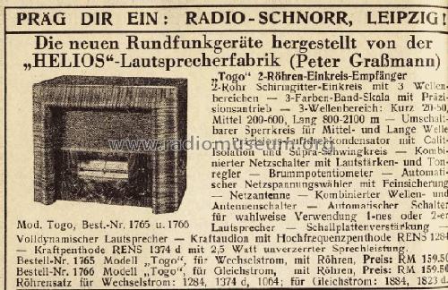 Togo ; Grassmann, Peter, (ID = 813379) Radio