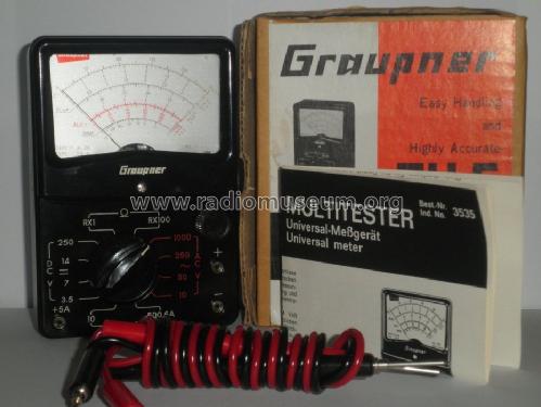 Multitester TH-5; Graupner, Johannes; (ID = 1085285) Equipment