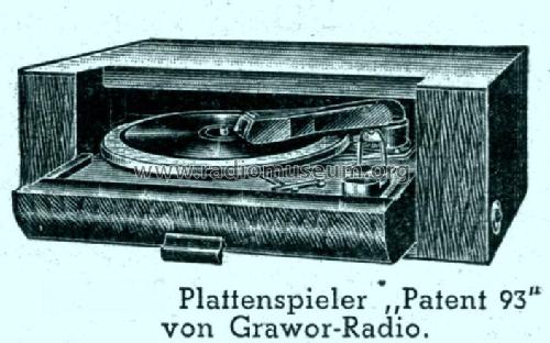 Patent 93; Grawor, Rundf.techn. (ID = 1732004) Ton-Bild
