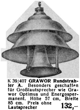 Rundstrahler A; Grawor, Rundf.techn. (ID = 1577446) Lautspr.-K