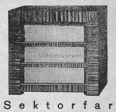 Sektorfar ; Grawor, Rundf.techn. (ID = 1541055) Parleur