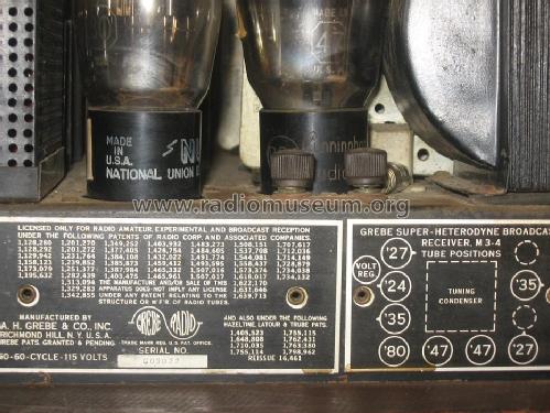 HS4 pentode output; Grebe, A.H. & Co.; (ID = 1143483) Radio