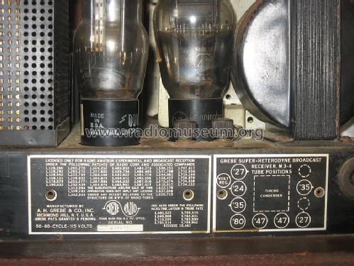 HS4 pentode output; Grebe, A.H. & Co.; (ID = 1143485) Radio
