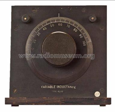 RLVB Variable Inductance Unit; Grebe, A.H. & Co.; (ID = 2606034) Radio part