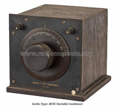 Variable Air Condenser Type RCVC; Grebe, A.H. & Co.; (ID = 2606027) Radio part