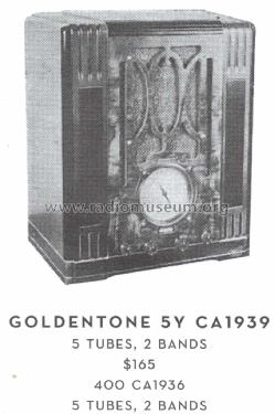 Goldentone 5Y ; Simplex Radio Co.; (ID = 1587274) Radio