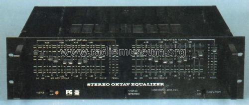 Stereo Oktav Equalizer ; FG Elektronik, Franz (ID = 2216019) Ampl/Mixer