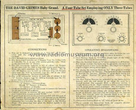 Baby Grand ; Grimes, David Inc.; (ID = 1954961) Radio