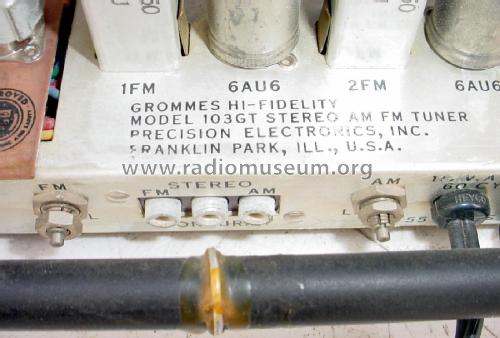 Premiere Stereo 103GT; Grommes Precision (ID = 1994147) Radio