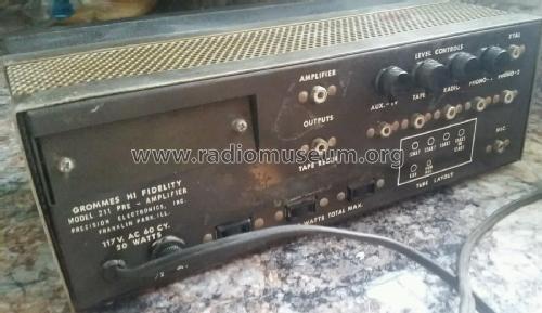 Pre-Amplifier 211; Grommes Precision (ID = 1984150) Ampl/Mixer