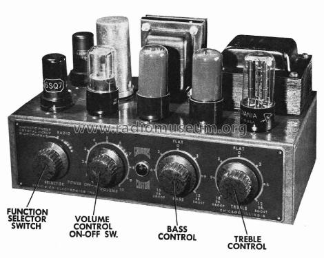 Grommes 50PG; Grommes Precision (ID = 3035860) Ampl/Mixer