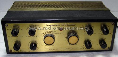 Pre-Amplifier 211; Grommes Precision (ID = 2110494) Ampl/Mixer