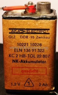 NK-Akkumulator KC 2 HB; Grubenlampenwerke (ID = 2763433) Strom-V