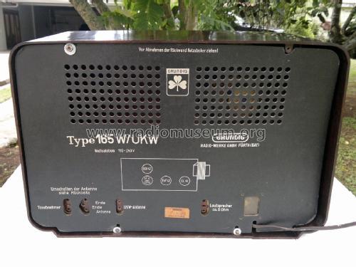 Type 165W/UKW / Super 165W UKW; Grundig Radio- (ID = 1752673) Radio