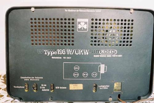 196W-UKW; Grundig Radio- (ID = 31156) Radio
