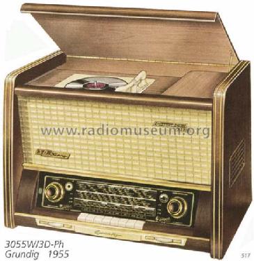 3055W/3D-Ph; Grundig Radio- (ID = 264) Radio