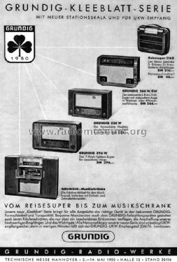 326W; Grundig Radio- (ID = 2340245) Radio