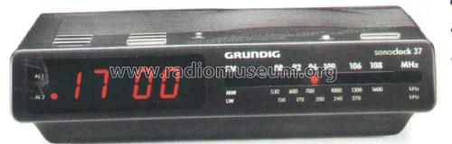 Sonoclock 37; Grundig Radio- (ID = 2113930) Radio