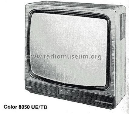 8050 UE/TD; Grundig Radio- (ID = 1555781) Television