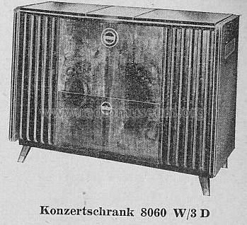 8060W/3D; Grundig Radio- (ID = 220528) Radio