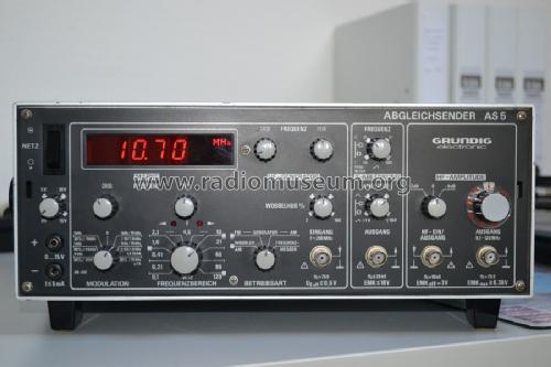 Abgleichsender AS5; Grundig Radio- (ID = 1659609) Equipment