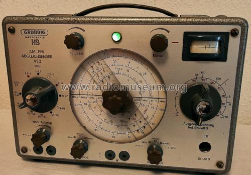 AM-FM-Abgleichsender AS2 ; Grundig Radio- (ID = 2947982) Equipment