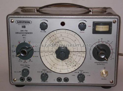 AM-FM-Abgleichsender AS2 ; Grundig Radio- (ID = 94824) Equipment