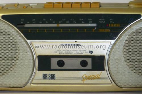 AM-FM Stereo Radio Cassette Recorder RR366; Grundig Radio- (ID = 1734673) Radio